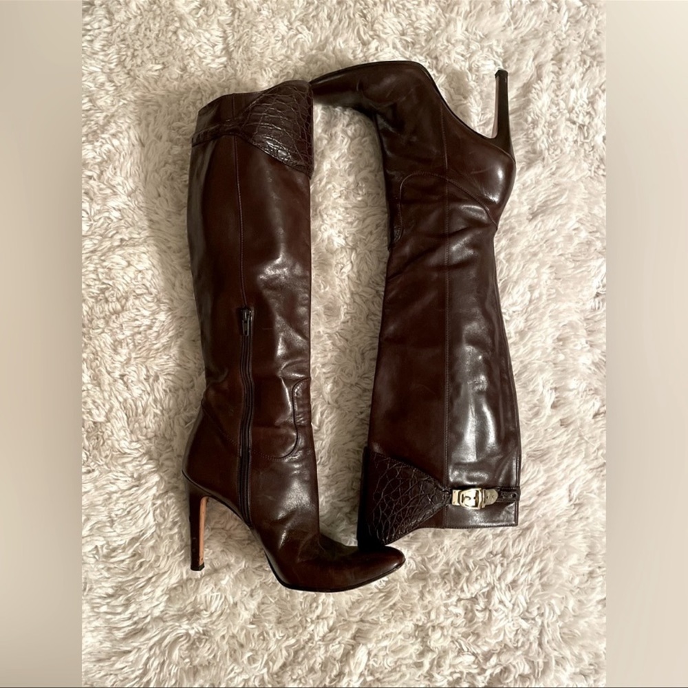 Beautiful Brown Gucci Boots Sz 9.5